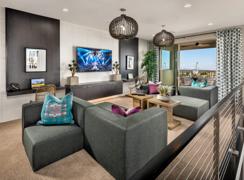 Loft of Alba Elite model at Acadia Ridge by Toll Brothers