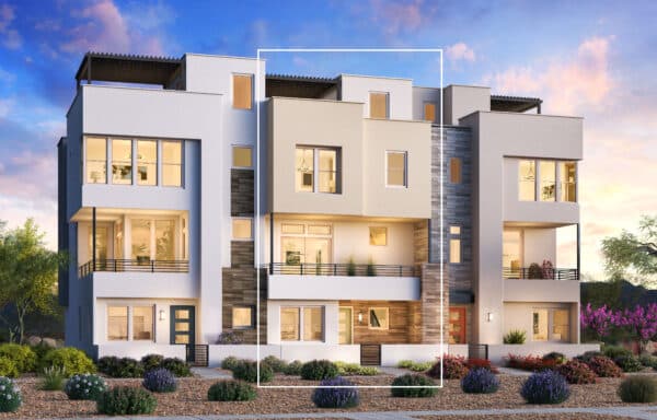 Elevation of Highridge Terrace at Raven Crest by Toll Brothers