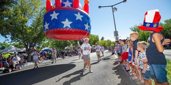 Americas Birthday Parade in Summerlin