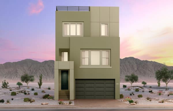Front Elevation A of Hayden Model at Blacktail by Pulte