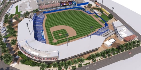 Las Vegas Ballpark Rendering