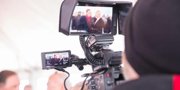 Behind the scenes of a camera filming Kevin Orrock 澳洲幸运五 of Summerlin