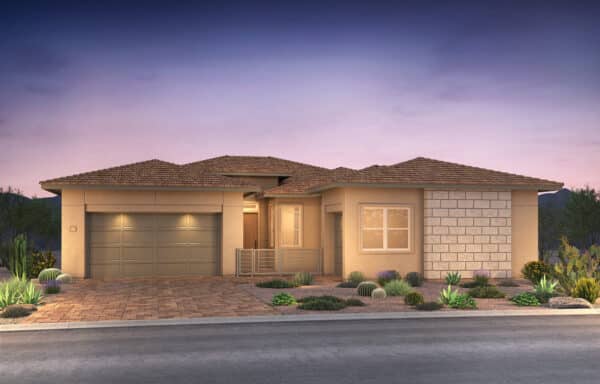 Front Elevation A of Genoa Model at Ascension by Pulte Homes