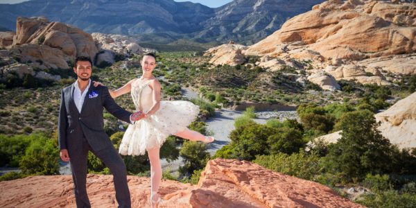 Ballerina at Red Rock National Conservation Area