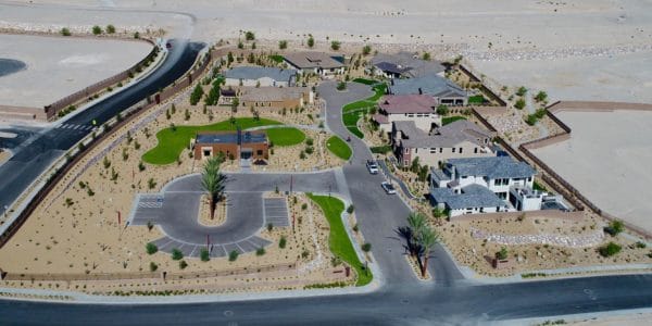 Aerial View of Reverence by Pulte Homes in Summerlin