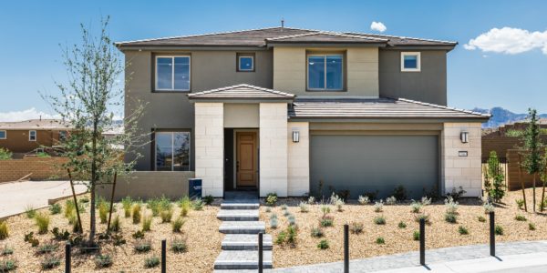 Front Elevation of Willowbrook model at Starling by Pulte Homes in Summerlin