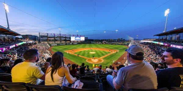 Las Vegas Ballpark second level view