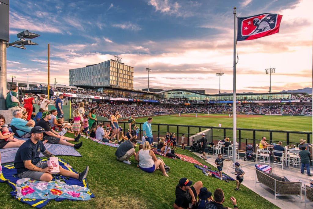 Las Vegas Ballpark Berm View