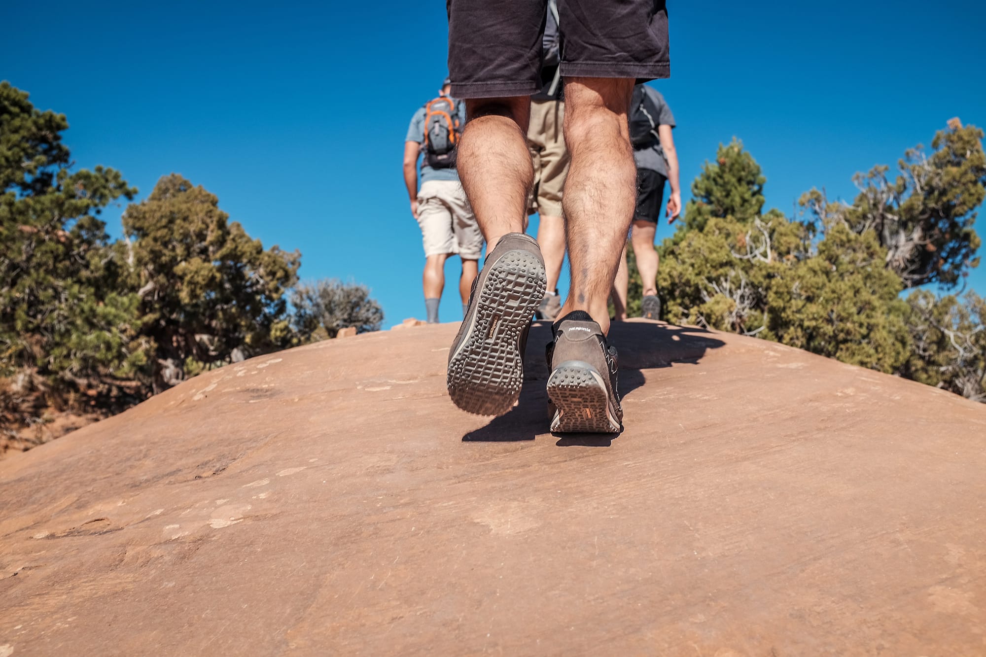 Hikers at Red Rock National Conservation Area