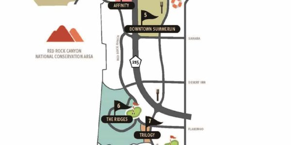 Summerlin roadtrip map